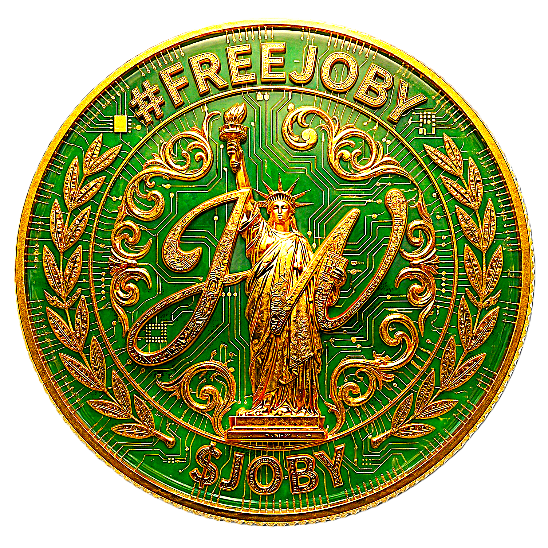 Free Joby $JOBY gold coin